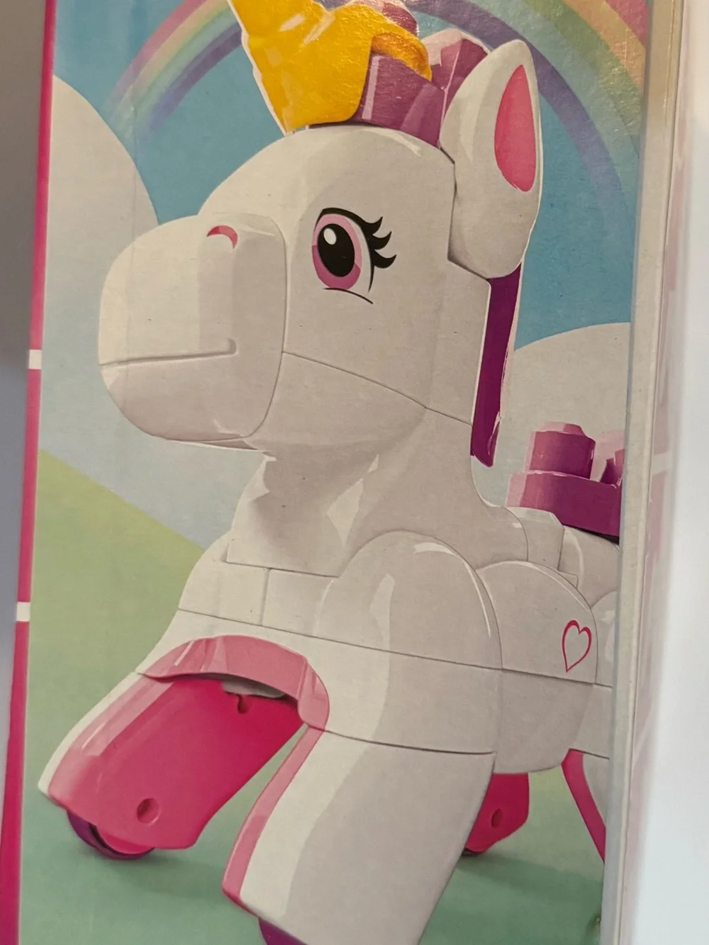 MEGA BLOKS Build & Enchant Unicorn, Pegasus Puppy ToyBlock Set
